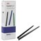GBC Plastic Binding Combs, 21 Ring, 8mm, Black, Pack of 100