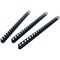 GBC Plastic Binding Combs, 21 Ring, 16mm, Black, Pack of 100
