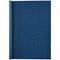 GBC Thermal Binding Covers, 1.5mm, Front: Clear, Back: Royal Blue Leathergrain, A4, Pack of 100