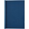 GBC Thermal Binding Covers, 1.5mm, Front: Clear, Back: Royal Blue Leathergrain, A4, Pack of 100