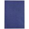 GBC Thermal Binding Covers, 1.5mm, Front: Clear, Back: Royal Blue Leathergrain, A4, Pack of 100