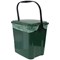 7L Kitchen Waste Caddy with Lid Green