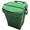 Kitchen Waste Bin with Lid 40 Litre Green