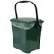 Kitchen Waste Bin Lid 7 Litre Green