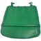 Kitchen Waste Bin Lid 40 Litre Green