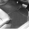 Goodyear 4 Piece Velour Car Mat Set Black