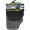 Goodyear 4 Piece Rubber Car Mat Set Black