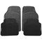 Goodyear 4 Piece Rubber Car Mat Set Black