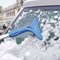 Goodyear 2-in-1 Telescopic Handle Ice Scraper and Snow Brush