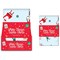 Xmas Print Wipe Clean Kids Tablecloth 1320x1780 Pack of 12