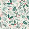 Xmas Printed Wipe Clean Tablecloth 1320x1780mm Pack of 12