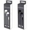 Earphones with Jack Port White/Black Pack of 24 ELE12588
