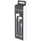 Earphones with Jack Port White/Black Pack of 24 ELE12588