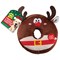 Christmas Crinkley/Squeaky Donut Pet Toy Pack of 12