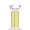 Paper Straws x50 320gsm Assorted Pack of 24