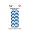 Paper Straws x50 320gsm Assorted Pack of 24