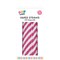 Paper Straws x50 320gsm Assorted Pack of 24