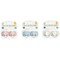 Glow in the Dark Soothers/Dummies, Twin Pack, Assorted, Pack of 24