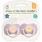 Glow in the Dark Soothers/Dummies, Twin Pack, Assorted, Pack of 24