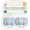 Glow in the Dark Soothers/Dummies, Twin Pack, Assorted, Pack of 24