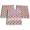 Europa Splash Notebooks, A4+, Ruled & Perforated, 160 Pages, Pink, Pack of 3