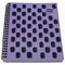 Europa Splash Notebooks, A5, Ruled & Perforated, 160 Pages, Purple, Pack of 3
