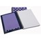 Europa Splash Notebooks, A5, Ruled & Perforated, 160 Pages, Purple, Pack of 3