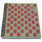 Europa Splash Notebooks, A5, Ruled & Perforated, 160 Pages, Pink, Pack of 3