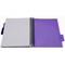 Europa Splash Project Book, A5, Ruled & Perforated, 200 Pages, Purple, Pack of 3