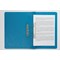 Exacompta Transfer Files, 285 gsm, Foolscap, Blue, Pack of 25