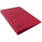 Exacompta Transfer Files, 285 gsm, Foolscap, Red, Pack of 25