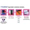 Guildhall GLX Ergogrip Ring Binder, A4, 4x 2 Prong, 55mm Capacity, Frost Cobalt Blue, Pack of 2