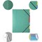 Exacompta A4 Elasticated Organiser Files, 7-Part, Green