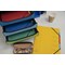 Exacompta A4 Elasticated Organiser Files, 7-Part, Green