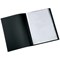 Guildhall A4 Display Book, 24 Pockets, Black