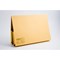 Guildhall Legal Wallets, Double 35mm Pocket, Manilla, 315gsm, Foolscap, Yellow, Pack of 25