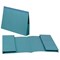 Guildhall Legal Wallets, Double 35mm Pocket, Reinforced Manilla, Blue, Pack of 25