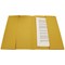 Guildhall Double Pocket Wallet, 315gsm, A4/Foolscap, Yellow, Pack of 25