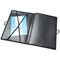 Goldline Zip Portfolio Lightweight Polypropylene A1 Black