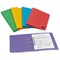 Exacompta Transfer Files, 285gsm, Foolscap, Assorted, Pack of 25