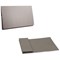 Guildhall Full Flap Document Wallets, 315gsm, Foolscap, Grey, Pack of 50