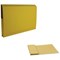 Guildhall Full Flap Document Wallets, 315gsm, Foolscap, Yellow, Pack of 50