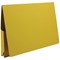 Guildhall Full Flap Legal Document Wallets, 315gsm, W356xH254mm, Yellow, Pack of 50