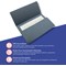 Guildhall Document Wallets, 285gsm, Foolscap, Blue, Pack of 50