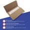 Guildhall Document Wallets, 285gsm, Foolscap, Buff, Pack of 50