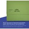 Guildhall Document Wallets, 285gsm, Foolscap, Green, Pack of 50