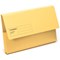 Guildhall Document Wallets, 285gsm, Foolscap, Yellow, Pack of 50