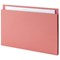 Guildhall Square Cut Folders, 315gsm, Foolscap, Pink, Pack of 100