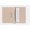 Guildhall Back Pocket Transfer Files, 285gsm, Foolscap, Buff, Pack of 25