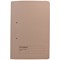 Guildhall Back Pocket Transfer Files, 285gsm, Foolscap, Buff, Pack of 25